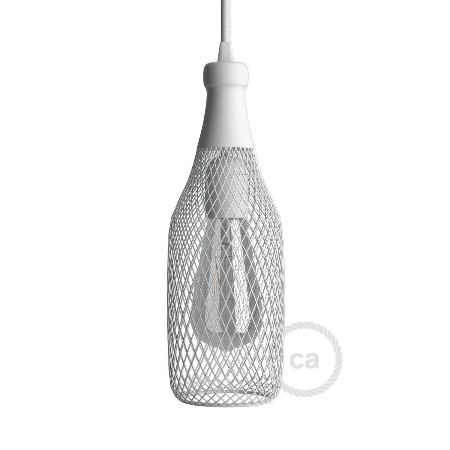 Pantalla jaula botella Magnum de metal