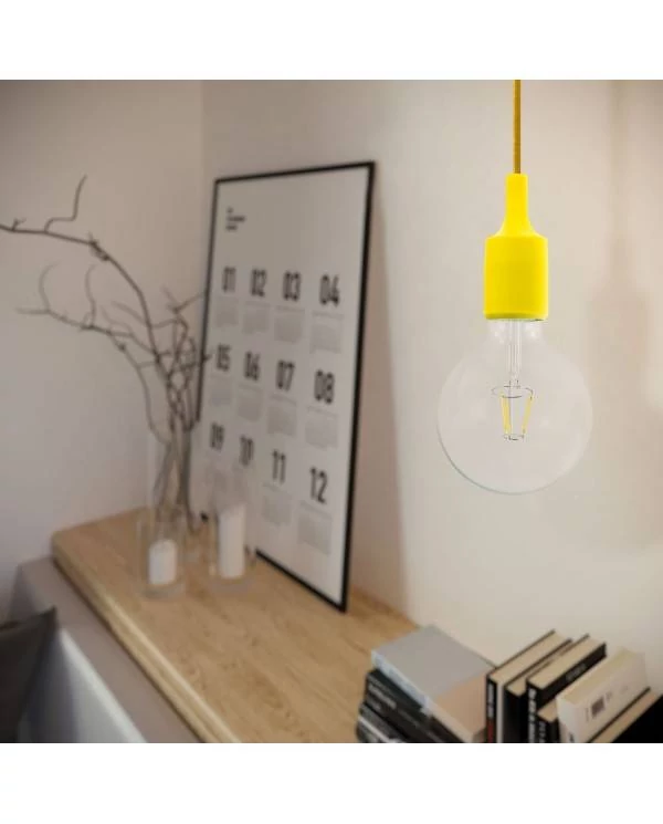 Lámpara colorida ecónomica en silicona - Estilo pop