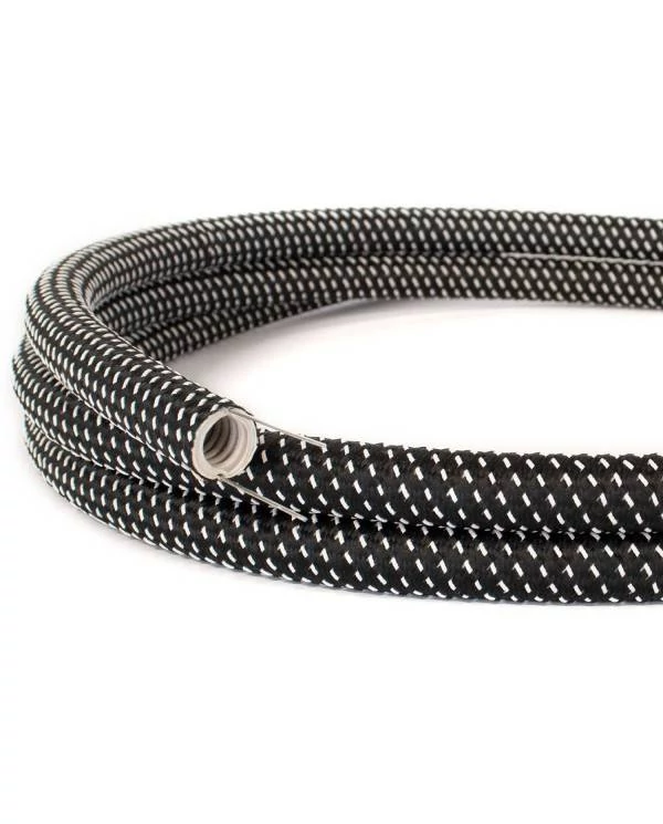 Conducto de cable moldeable cubierto con tela 3D