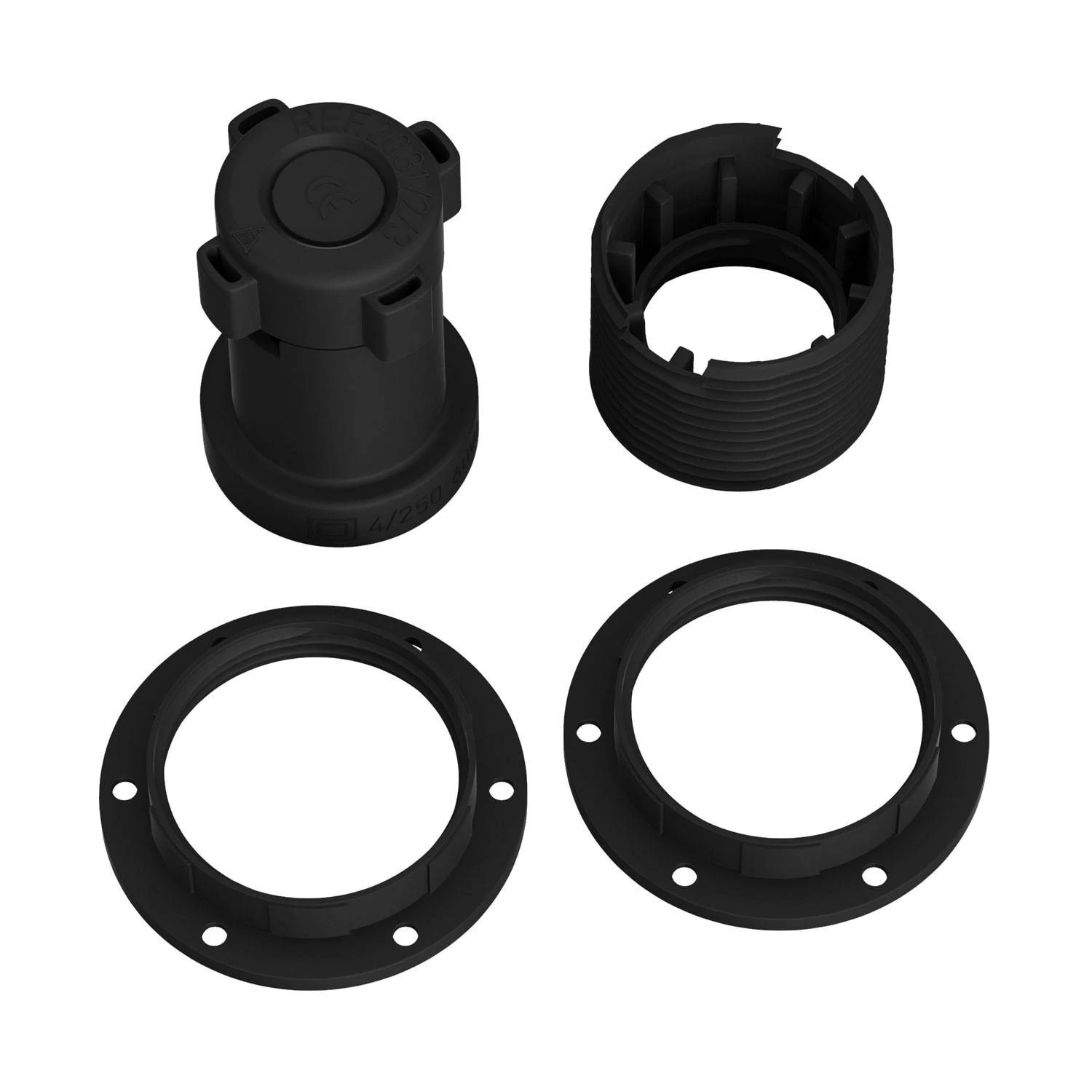 Kit Portalámparas con rosca E27 para guirnalda