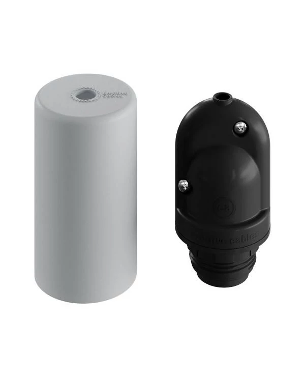 EIVA ELEGANT portalámparas de exterior E27 IP65 en silicona