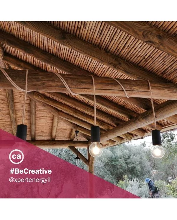 EIVA ELEGANT portalámparas de exterior E27 IP65 en silicona