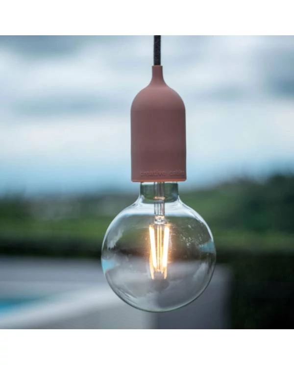 EIVA PASTEL portalámparas de exterior E27 IP65 en silicona