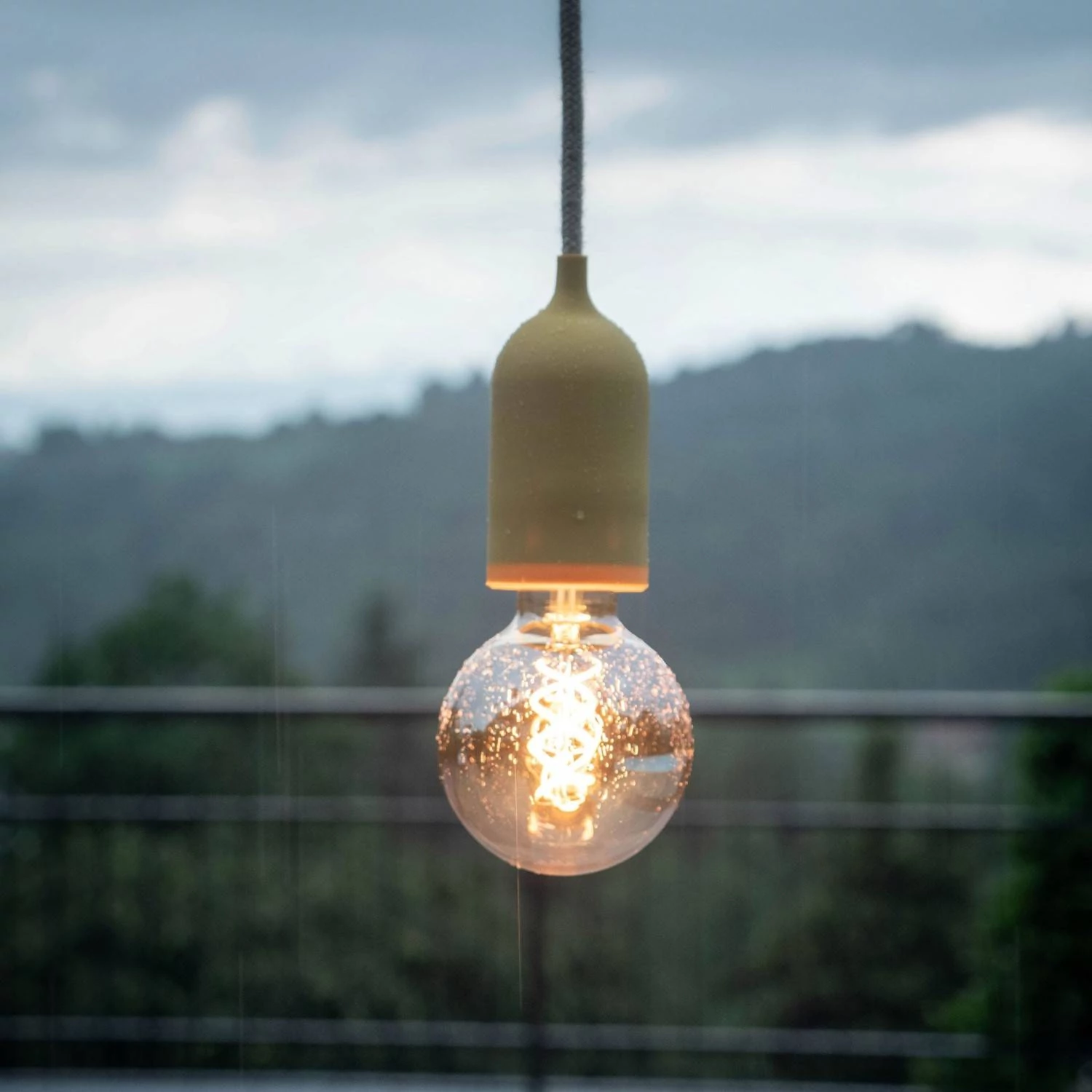 EIVA PASTEL portalámparas de exterior E27 IP65 en silicona