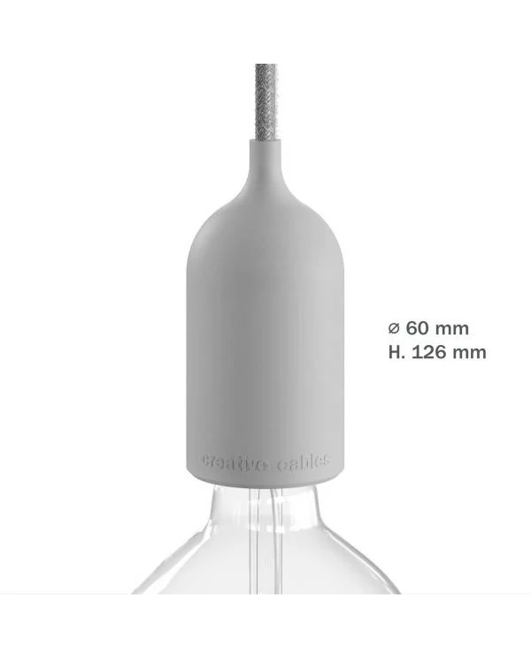EIVA PASTEL portalámparas de exterior E27 IP65 en silicona