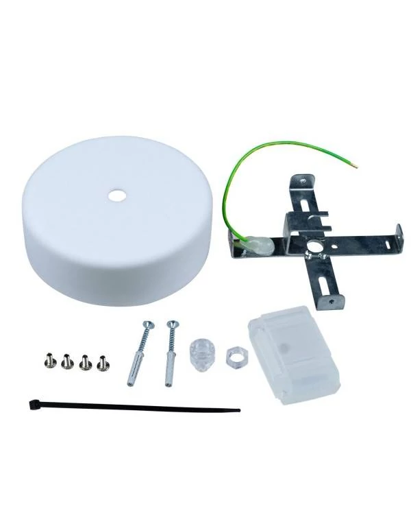 Rosetón cilíndrico de silicona IP65 de tacto suave para uso en exteriores