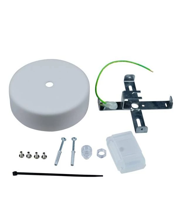 Rosetón cilíndrico de silicona IP65 de tacto suave para uso en exteriores