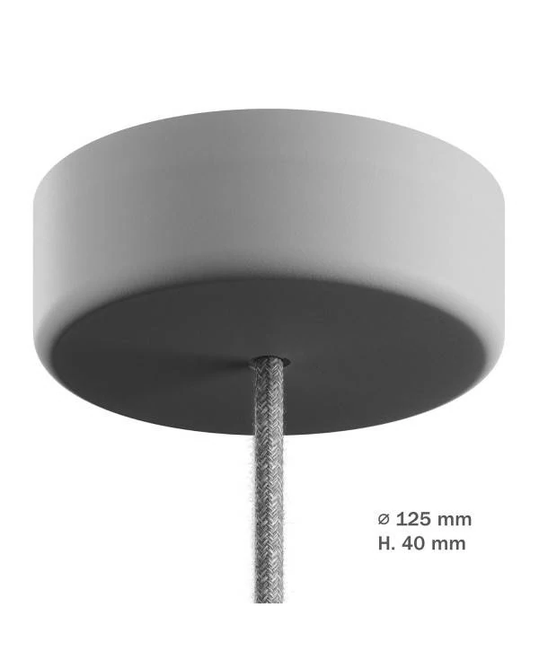 Rosetón cilíndrico de silicona IP65 de tacto suave para uso en exteriores