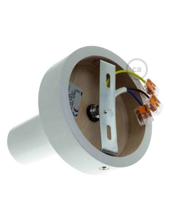 Fermaluce Wood M, foco en madera a pared o techo