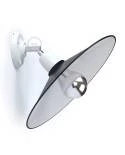 Lampara de pared o techo de porcelana orientable 90° con pantalla Swing