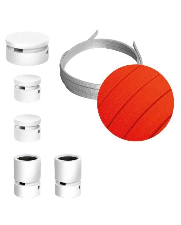 Sistema Filé Wiggle Kit completo con componentes blancos