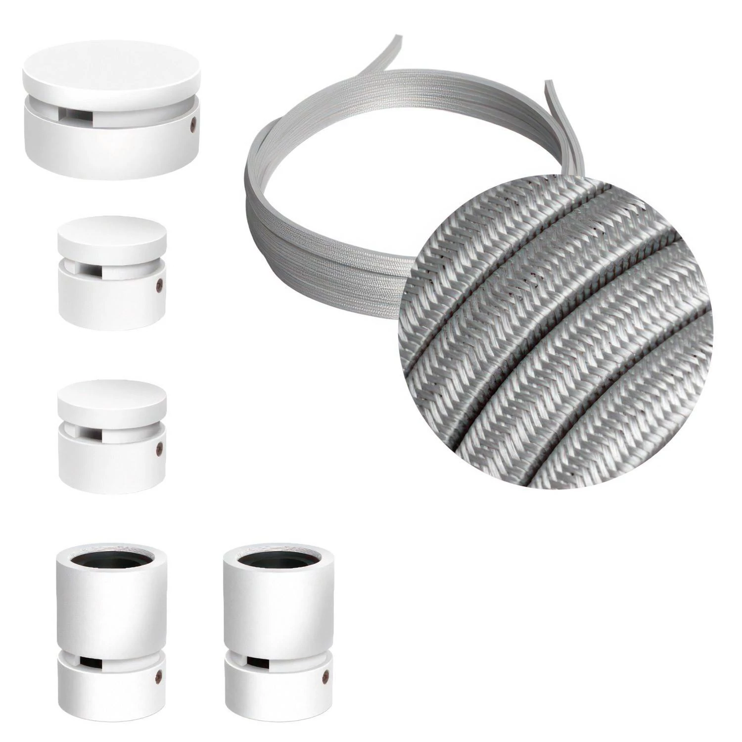 Sistema Filé Wiggle Kit completo con componentes blancos