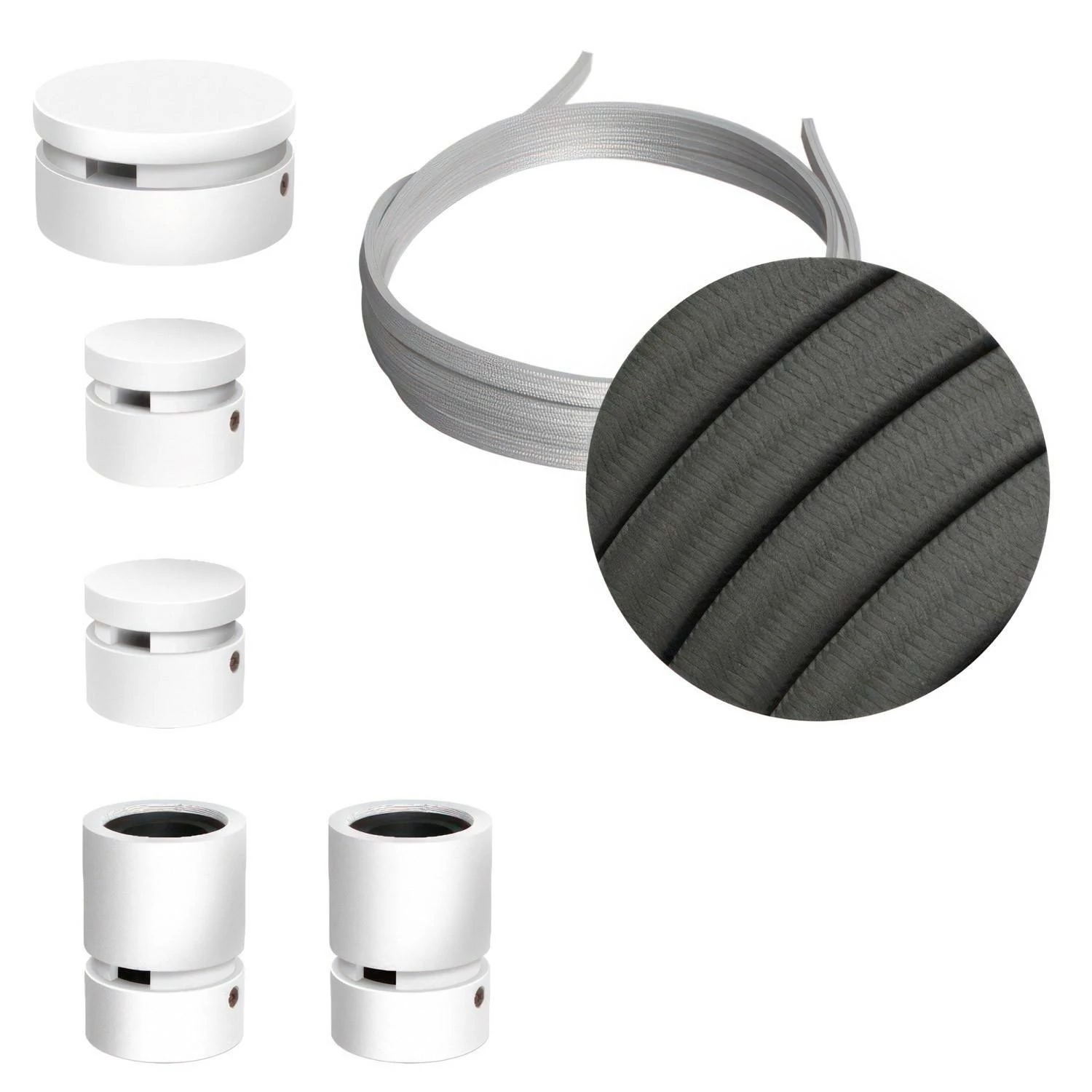 Sistema Filé Wiggle Kit completo con componentes blancos