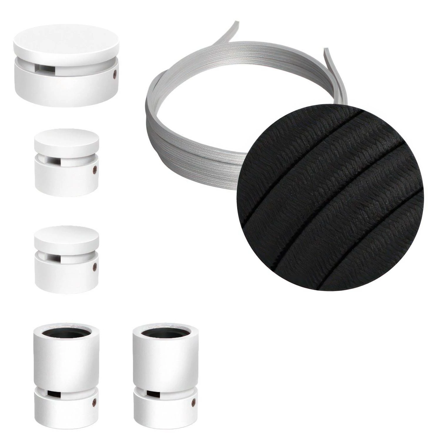 Sistema Filé Wiggle Kit completo con componentes blancos