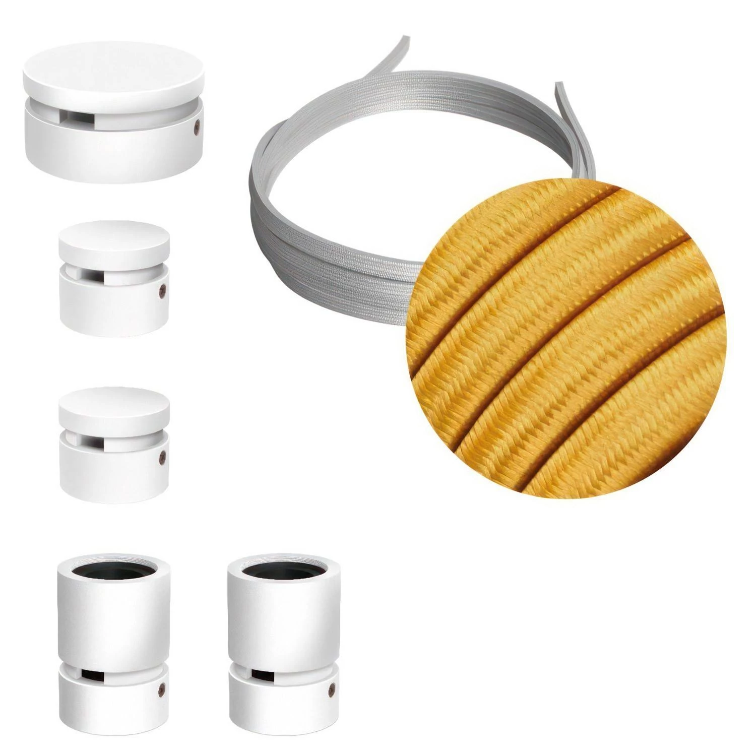 Sistema Filé Wiggle Kit completo con componentes blancos