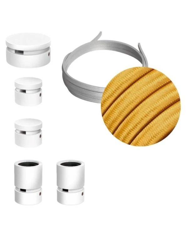 Sistema Filé Wiggle Kit completo con componentes blancos
