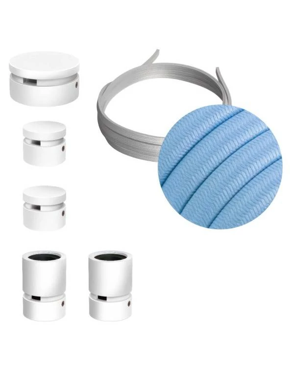 Sistema Filé Wiggle Kit completo con componentes blancos