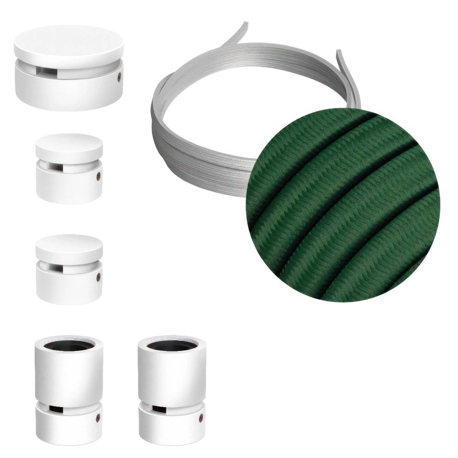 Sistema Filé Wiggle Kit completo con componentes blancos