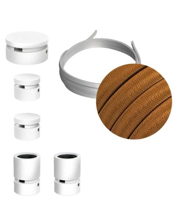 Sistema Filé Wiggle Kit completo con componentes blancos
