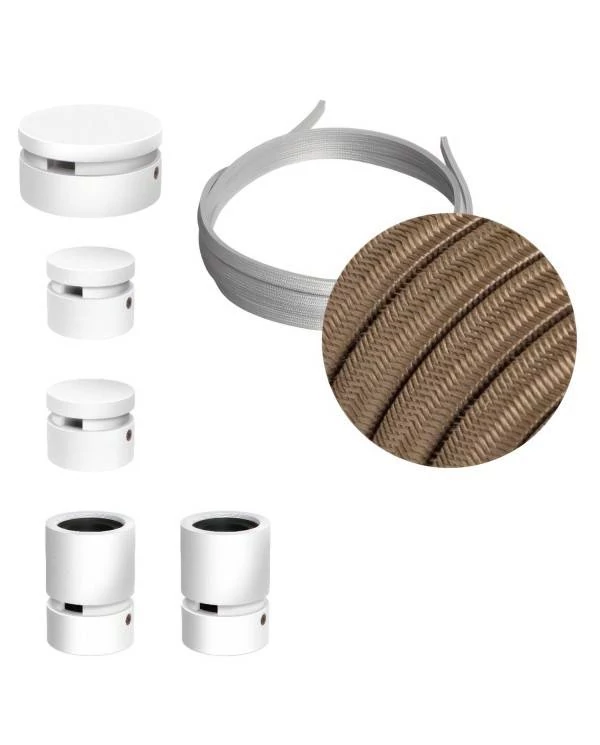 Sistema Filé Wiggle Kit completo con componentes blancos