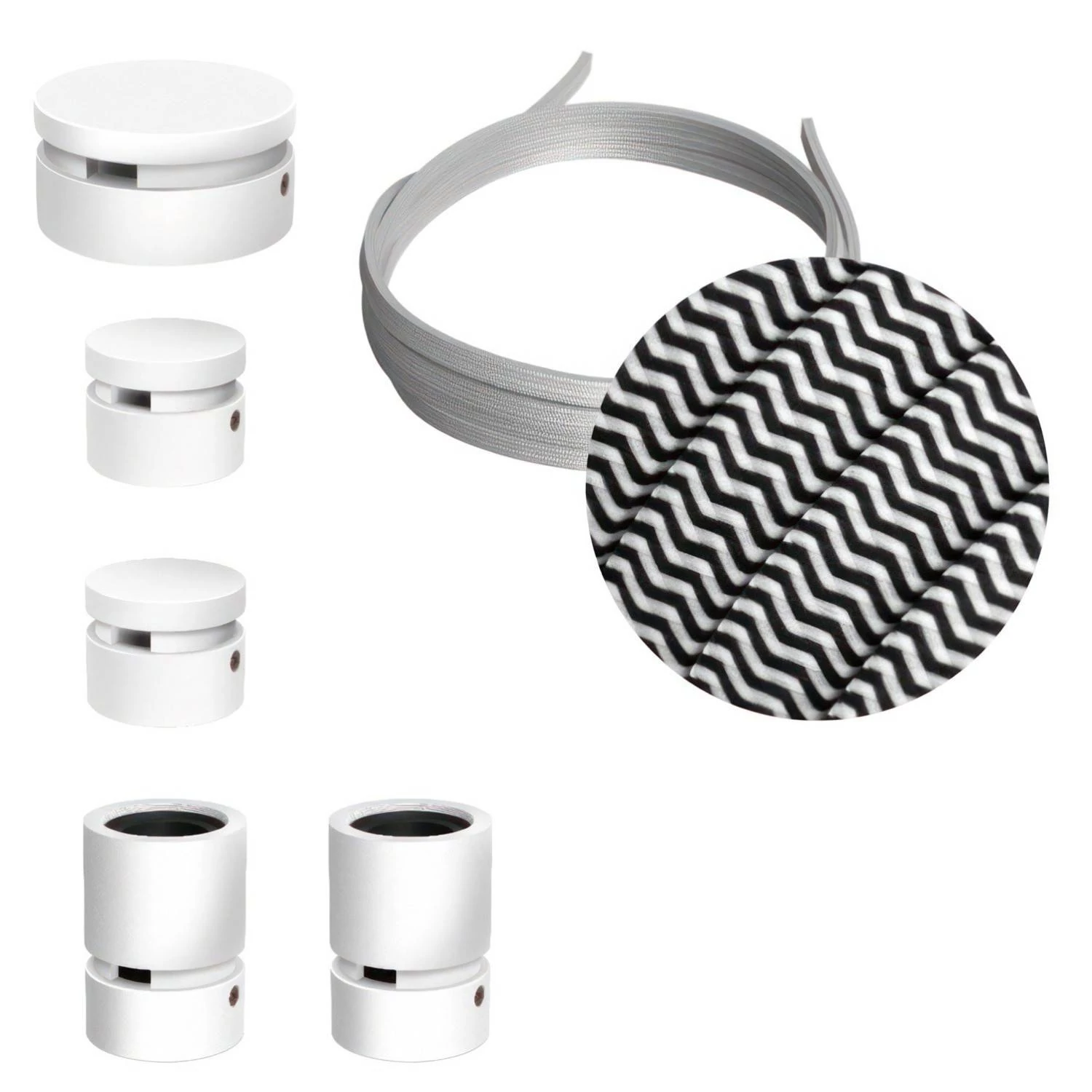 Sistema Filé Wiggle Kit completo con componentes blancos