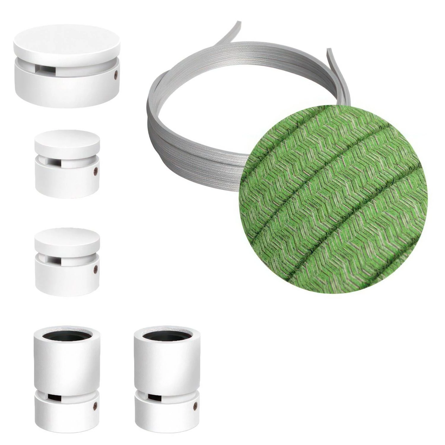 Sistema Filé Wiggle Kit completo con componentes blancos