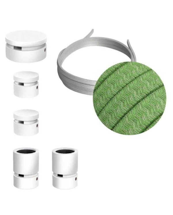 Sistema Filé Wiggle Kit completo con componentes blancos