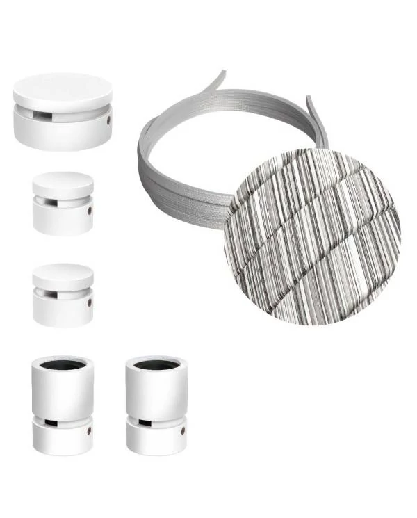 Sistema Filé Wiggle Kit completo con componentes blancos