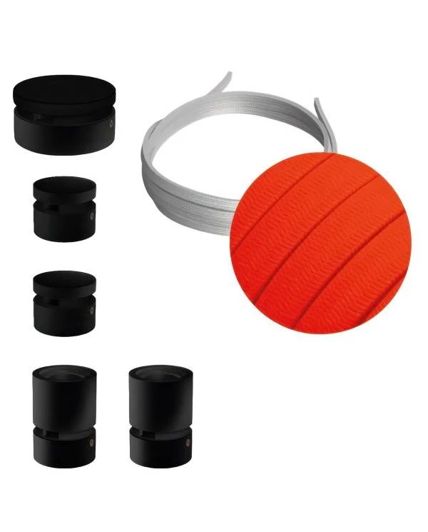 Sistema Filé Wiggle Kit completo con componentes negros