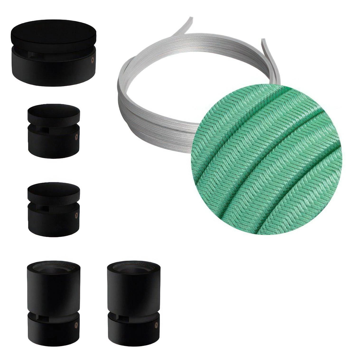 Sistema Filé Wiggle Kit completo con componentes negros