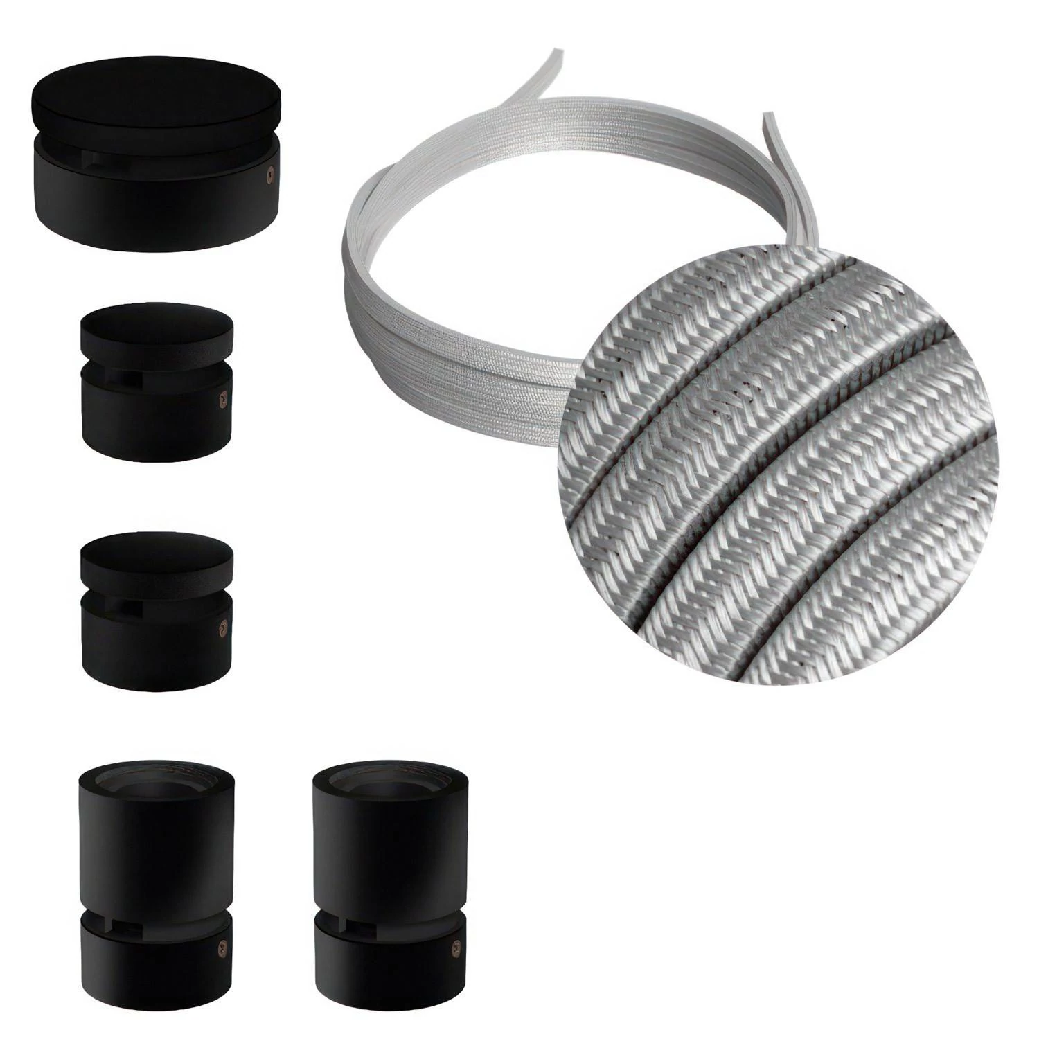Sistema Filé Wiggle Kit completo con componentes negros