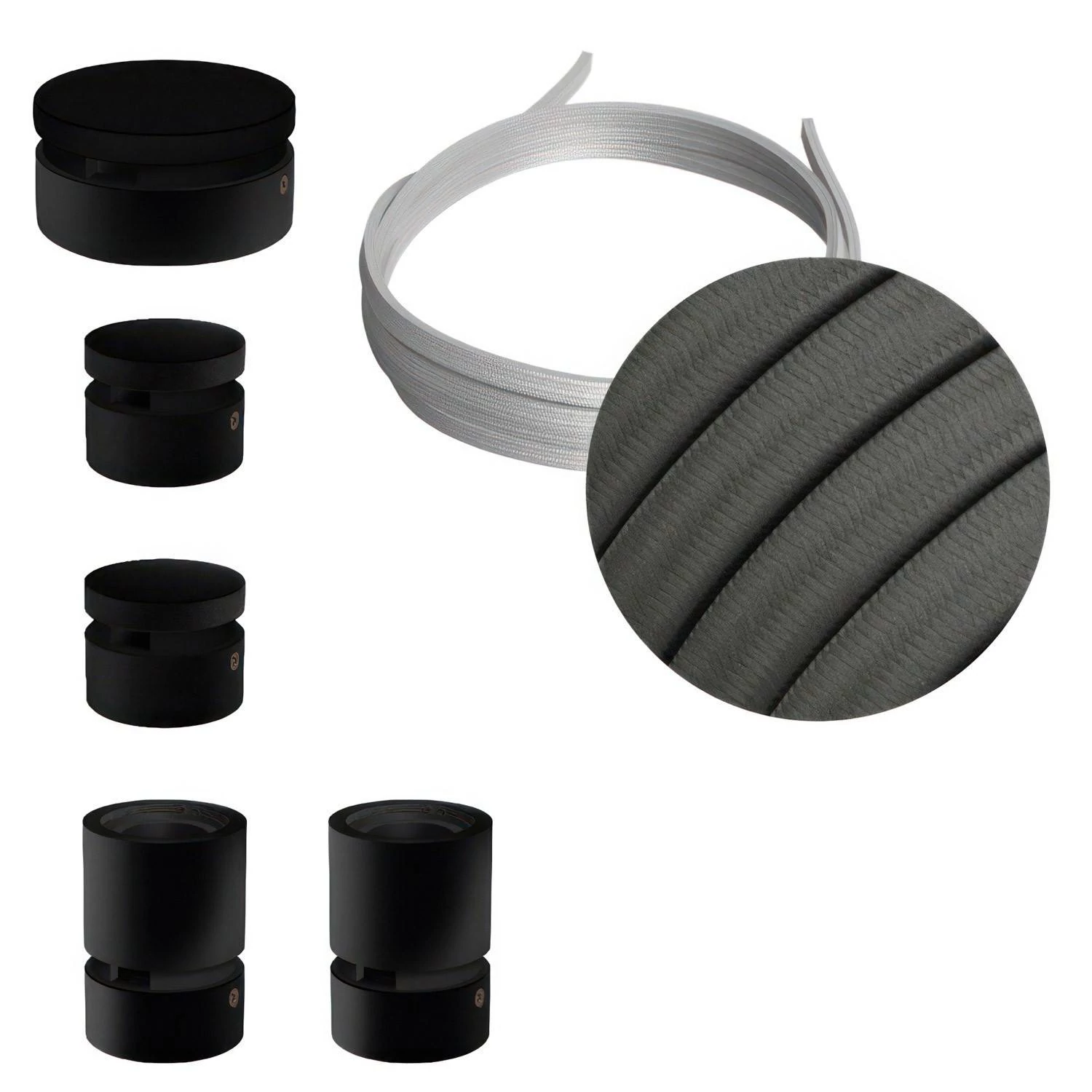 Sistema Filé Wiggle Kit completo con componentes negros