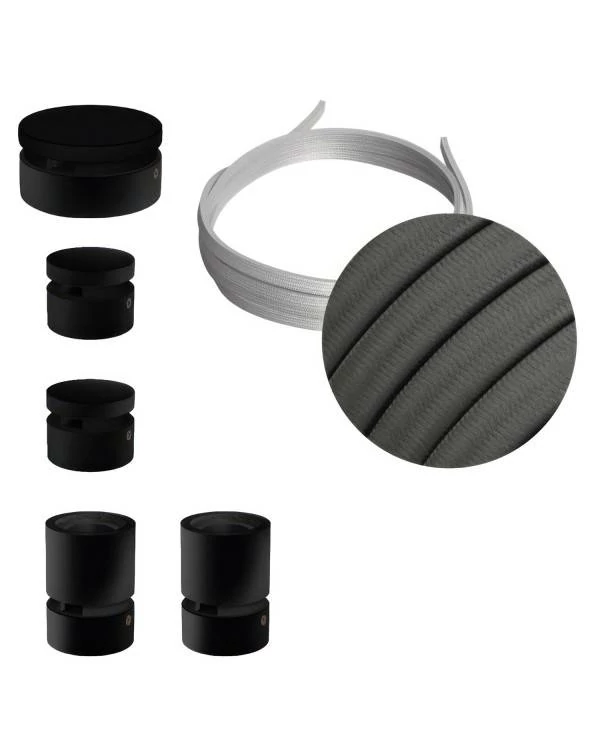 Sistema Filé Wiggle Kit completo con componentes negros