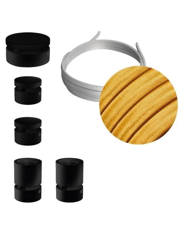 Sistema Filé Wiggle Kit completo con componentes negros