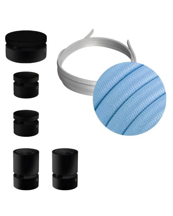 Sistema Filé Wiggle Kit completo con componentes negros