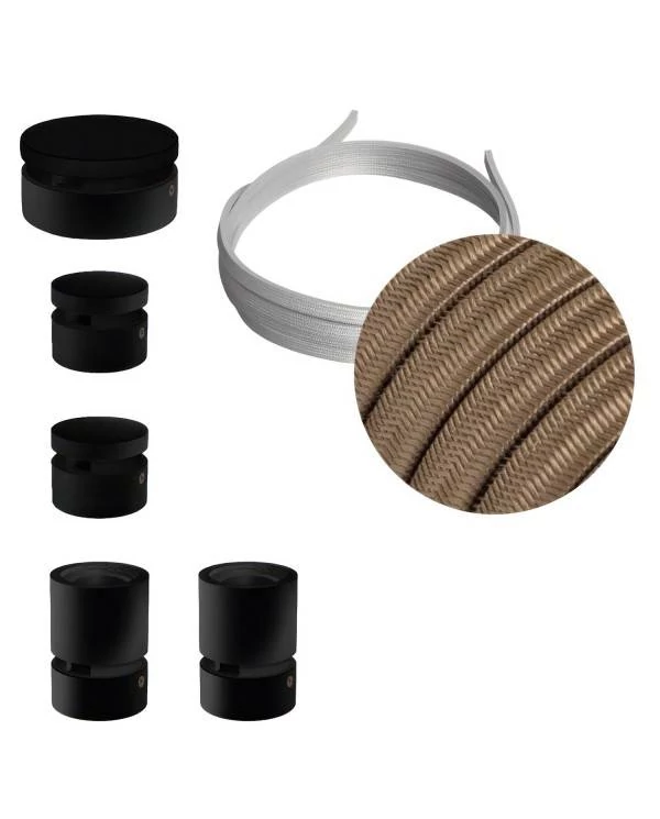 Sistema Filé Wiggle Kit completo con componentes negros