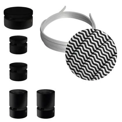 Sistema Filé Wiggle Kit completo con componentes negros