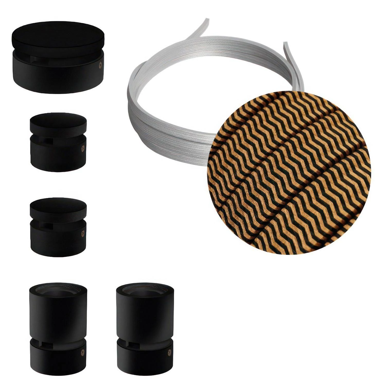 Sistema Filé Wiggle Kit completo con componentes negros