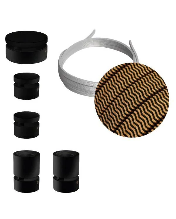 Sistema Filé Wiggle Kit completo con componentes negros
