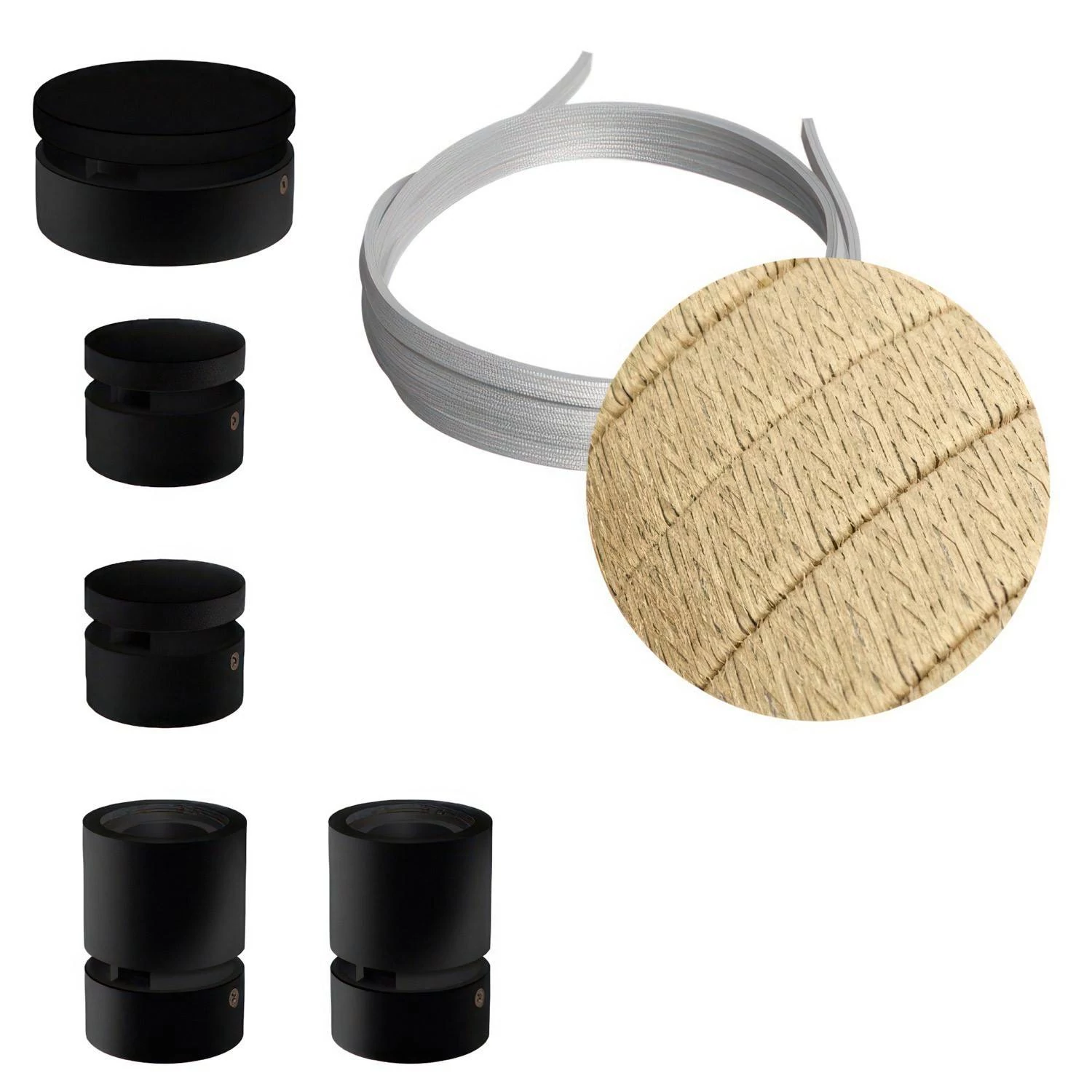 Sistema Filé Wiggle Kit completo con componentes negros