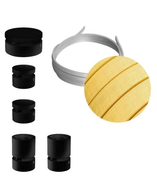 Sistema Filé Wiggle Kit completo con componentes negros