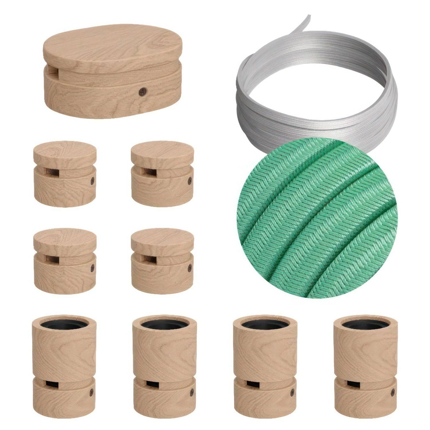 Sistema Filé Symmetric Kit completo con rosetón central