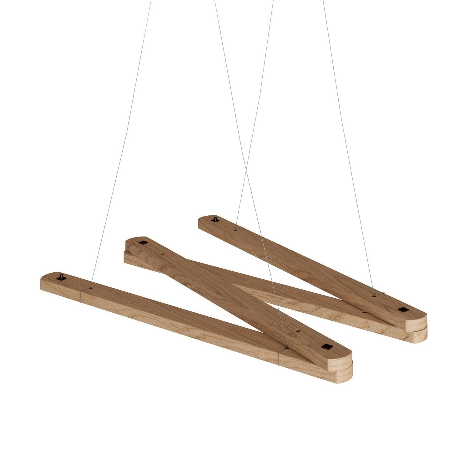 Zigh-Zagh,  soporte de techo en madera regulable