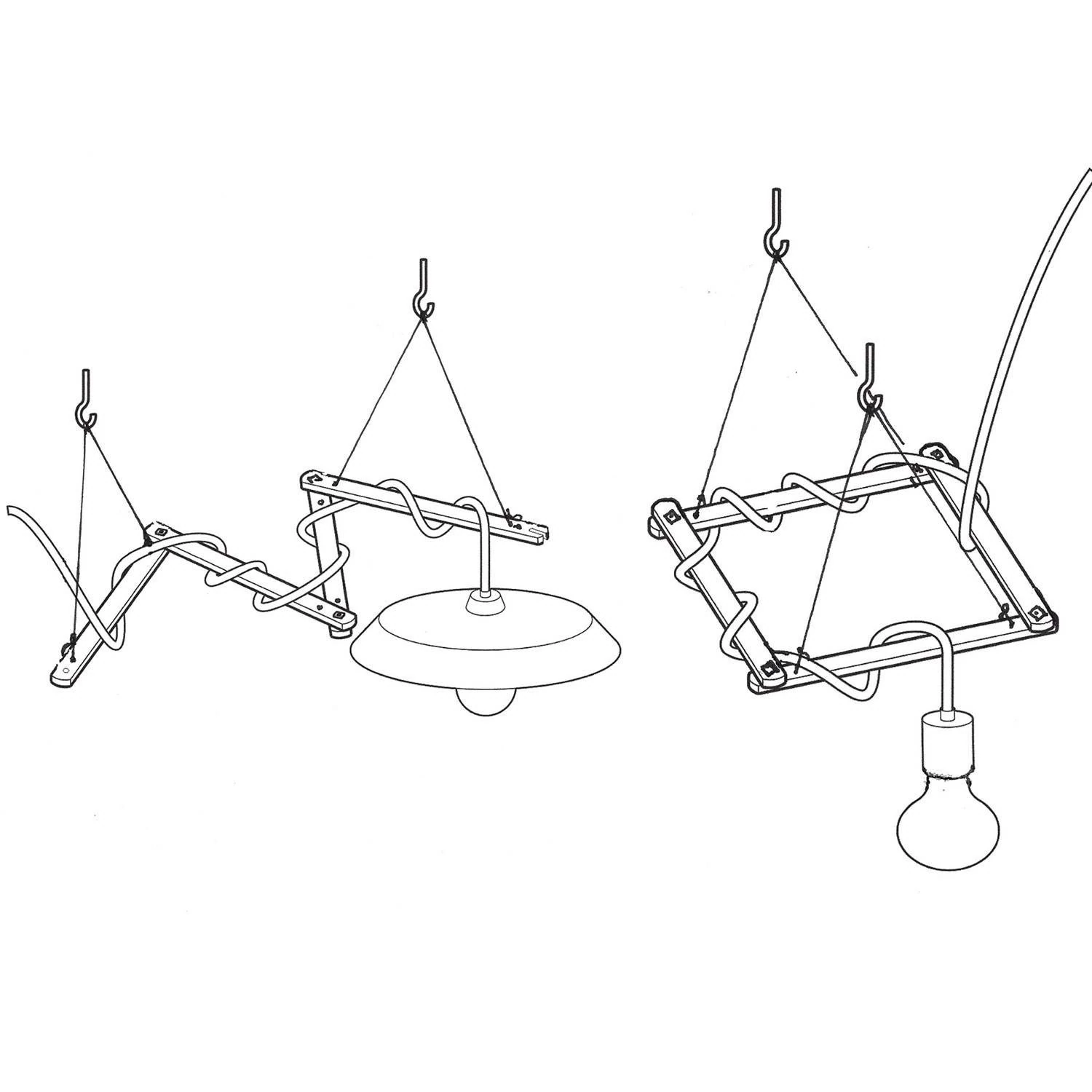 Zigh-Zagh,  soporte de techo en madera regulable