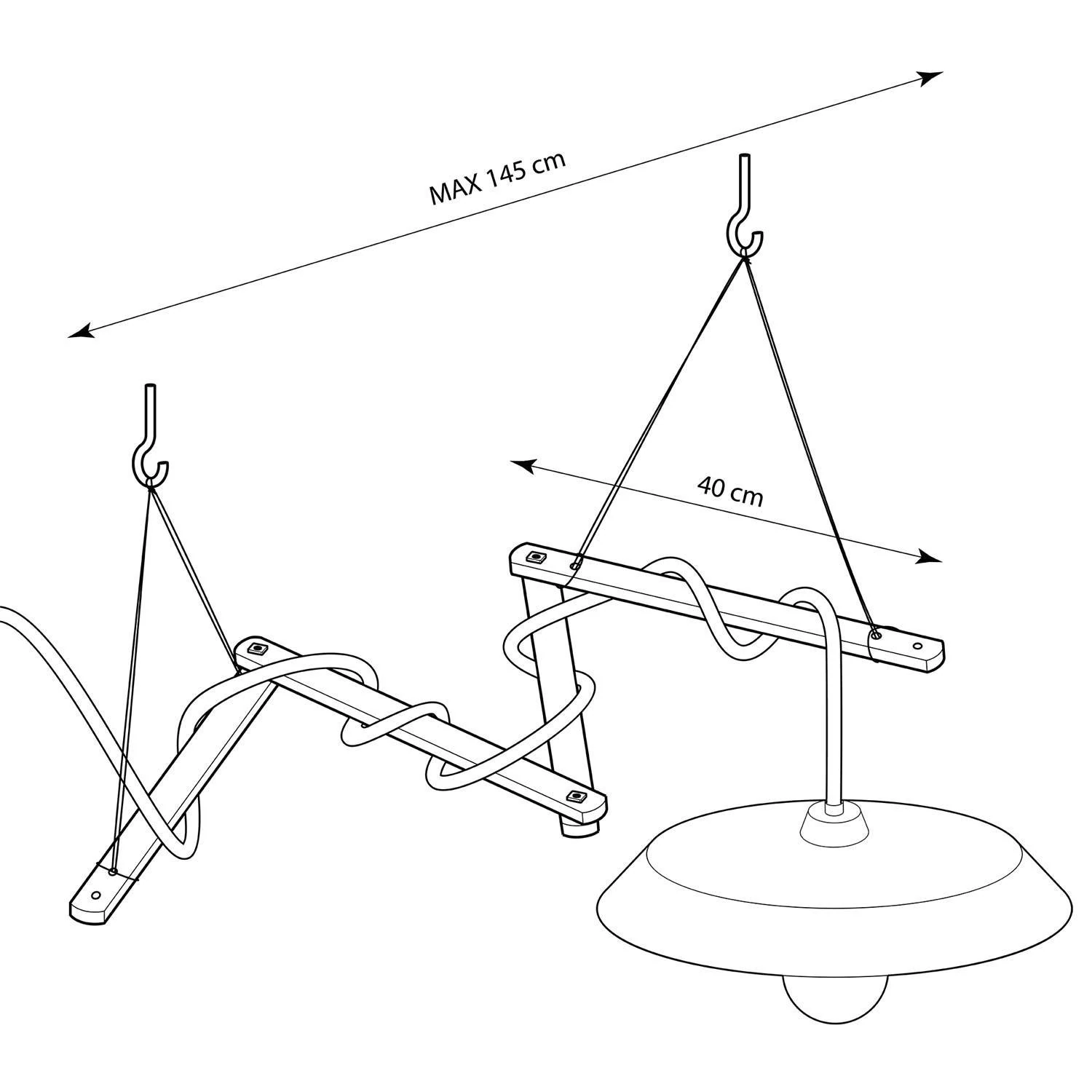 Zigh-Zagh,  soporte de techo en madera regulable
