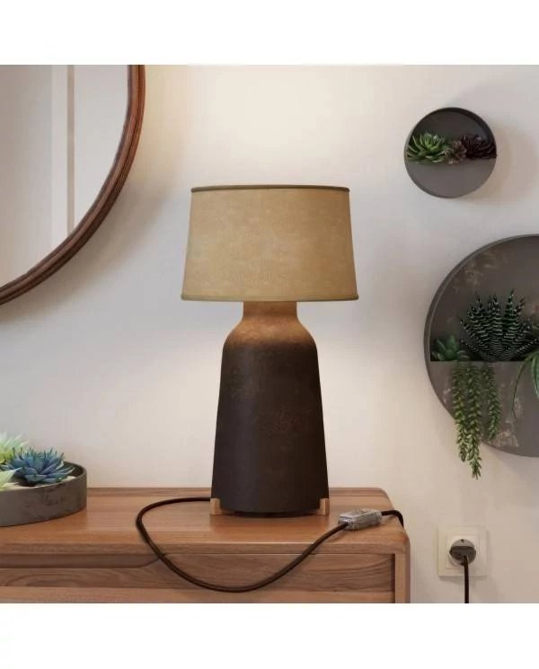 Kit pies de madera, soporte para lámpara de mesa