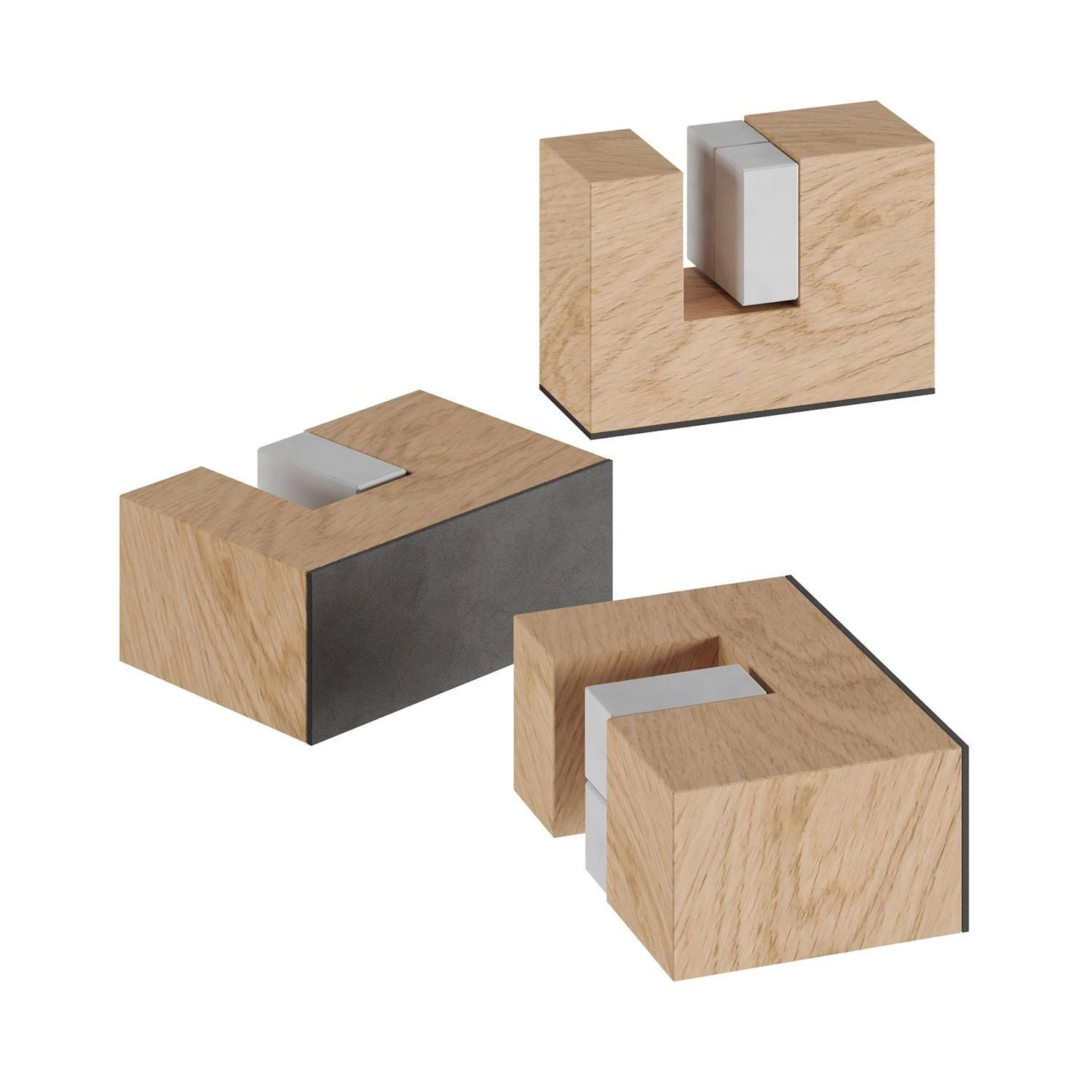 Kit pies de madera, soporte para lámpara de mesa