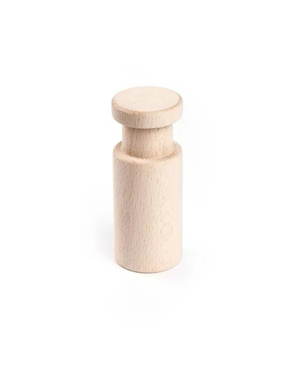 Pasacables de madera, fijación a pared para cable textil