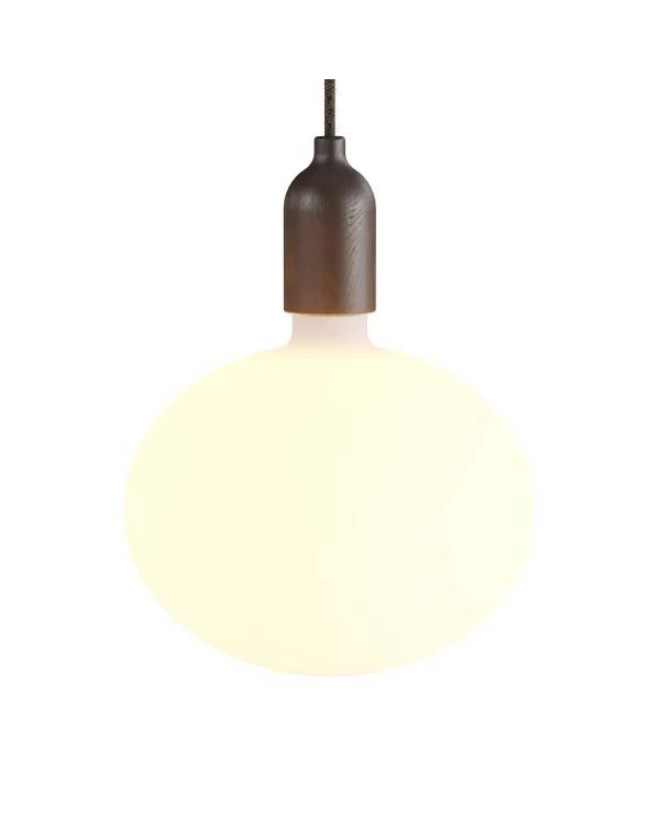 Lámpara colgante Made in Italy con acabados en madera