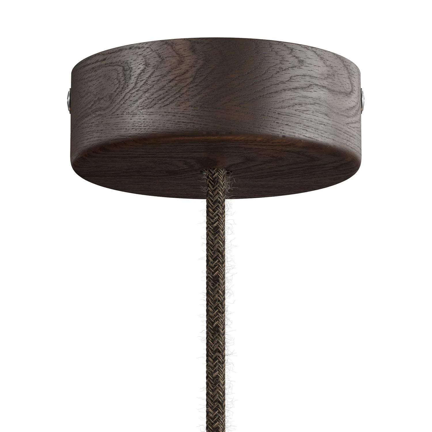 Lámpara colgante Made in Italy con acabados en madera